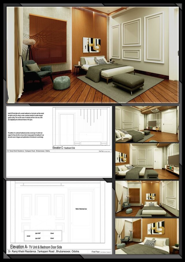 3D model of Luxury Residential Interior
