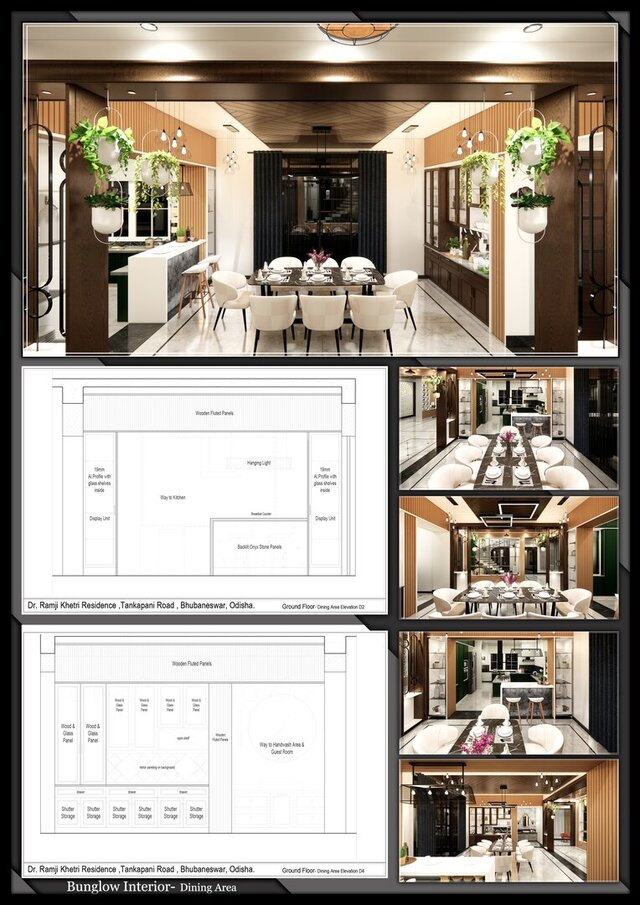 3D model of Luxury Residential Interior