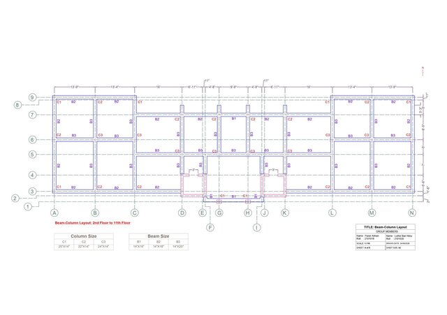 12 Story Building Floor Plan – image 5 of 6
