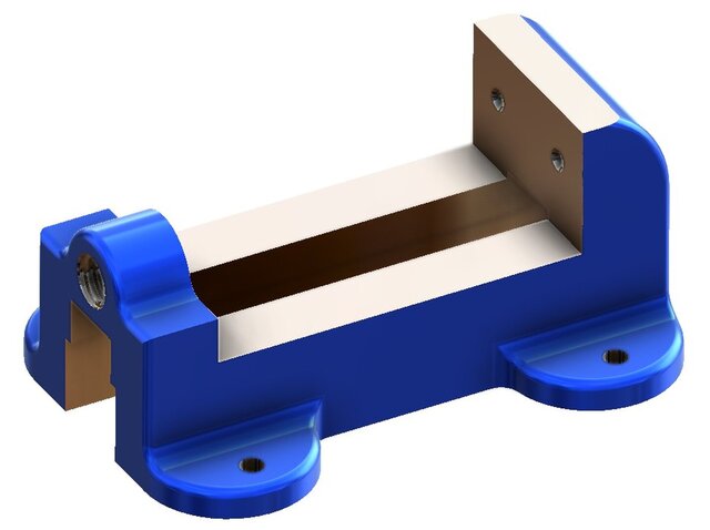 3D model of Bench Vise – Mechanical Design | SolidWorks