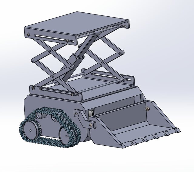 Mini RC truck design