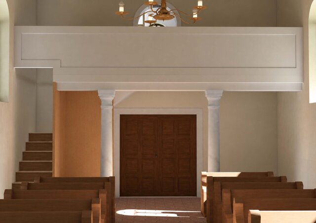 Traditional Stone Church — ArchiCAD 19 BIM Study – image 2 of 4