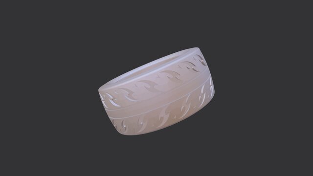 3D model of Tire and Rim (16 inch)