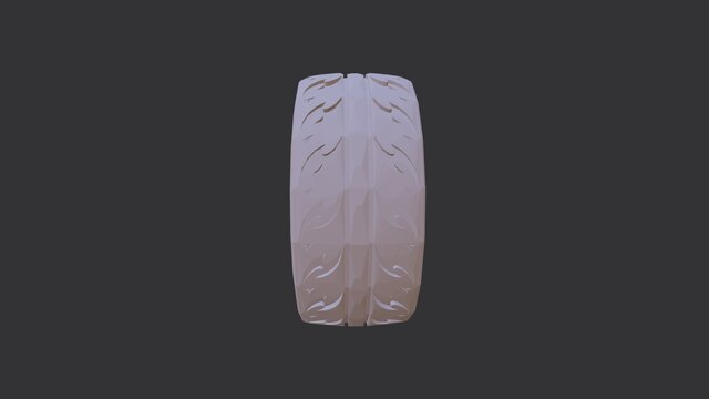 3D model of Tire and Rim (16 inch)