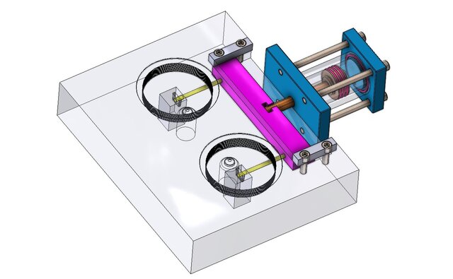 PH006 – Pneumatic Cylinder for Mold Cavity | SolidWorks Mold Design