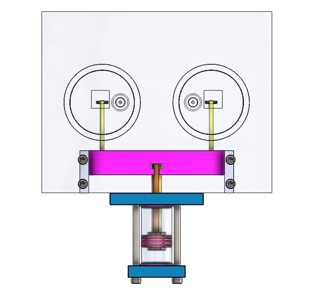 3D model of PH006 – Pneumatic Cylinder for Mold Cavity | SolidWorks Mold Design
