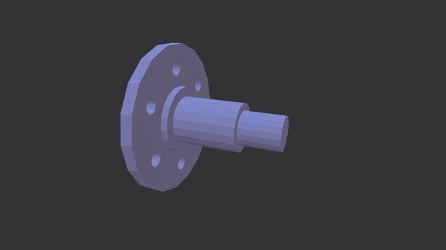 12mm ID Bearing Flange Mount
