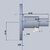 12mm ID Bearing Flange Mount