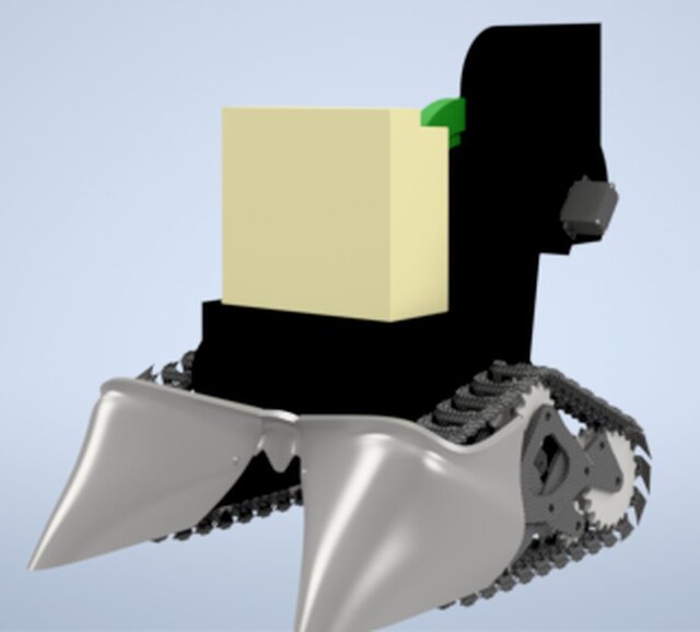 Semi-Automated Tracked Robot — Mechanical Design & System Integration