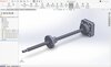 Thomson Linear Ball Screw Assembly | Precision CAD Modeling | SOLIDWORKS 3D Model design by Wajahat_Azmat