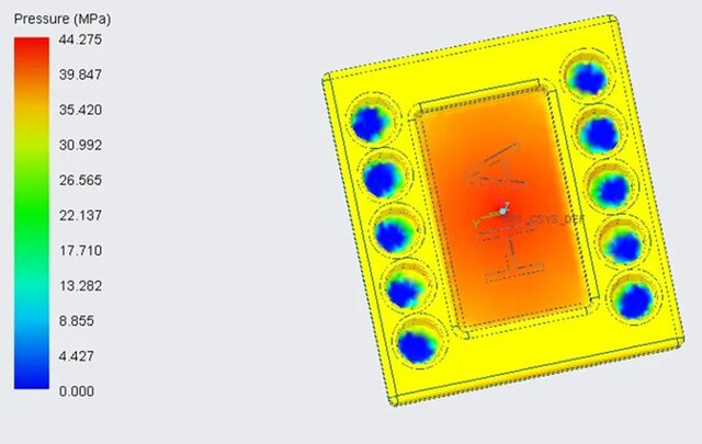 3D model of Injection Moulding Design for Part,Die & Mold