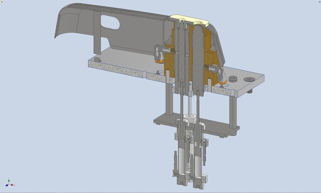 3D model of Welding cell (Car body elements)