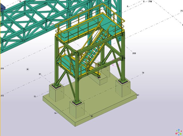 Industrial Steel Service Platform Design – image 3 of 8