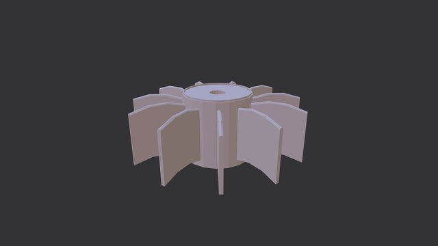 3D model of 100mm-propulsion-system
