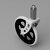 Medical 8 Inch Surgical Wheel 25mm Wide 3D print model