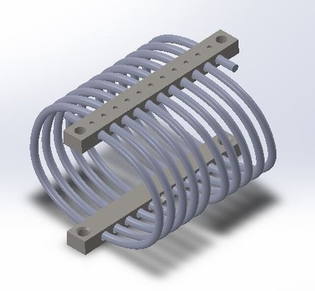 3D model of wire rope isolator