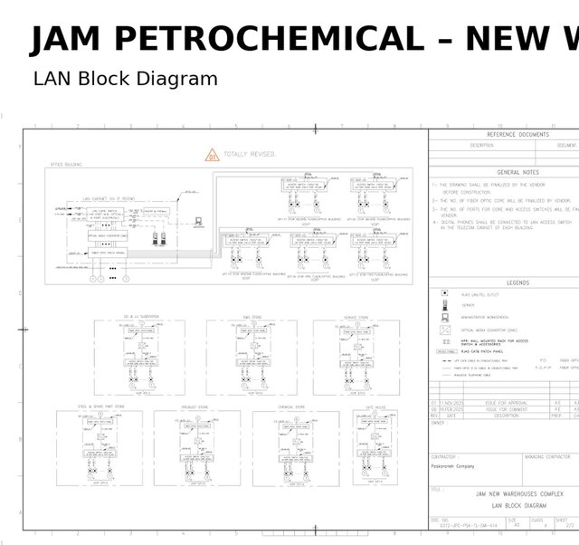 Jam Petrochemical – New Warehouses | Industrial Engineering & Drafting – image 3 of 3