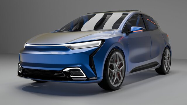 3D model of NIRRICANE | Reinventing the Emotion of Electric Driving