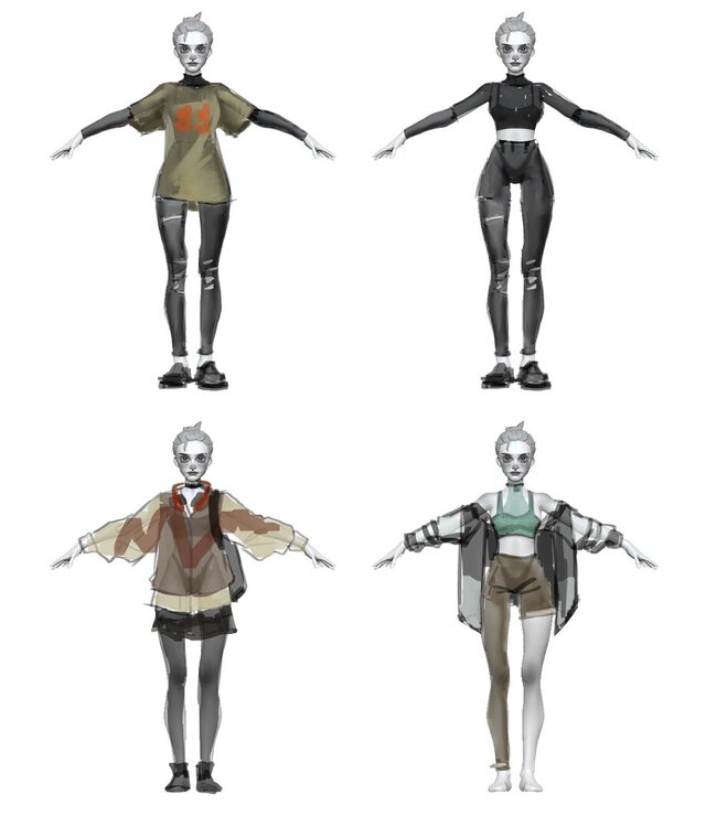 3D model of Zanna - Stylized Character