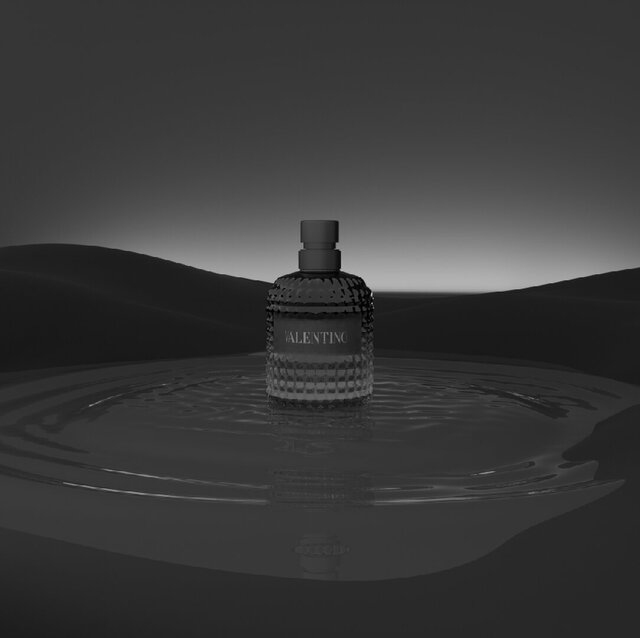 Perfume Visualization in a Dark Aesthetic