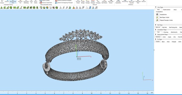 Luxury Diamond Pave Bangle – Manufacturing-Ready Jewellery CAD – image 8 of 10