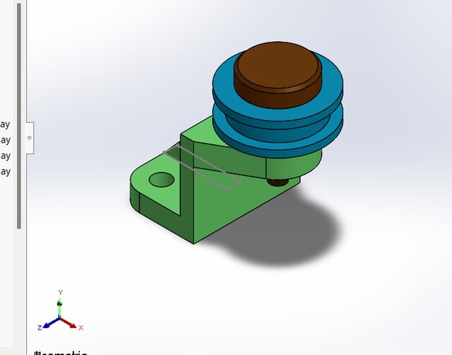 3D model of Mechanical Workholding & Mounting Systems — V-Block Clamping Fixture + L-Bracket Assembly