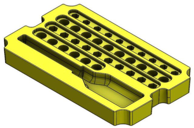 Precision Screw Bit Organizer | Mechanical Product Design Portfolio – image 7 of 13