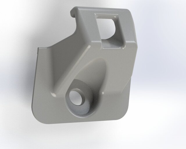 Nissan X-Trail T30 Cargo Hook – Replacement Part Design – image 1 of 2