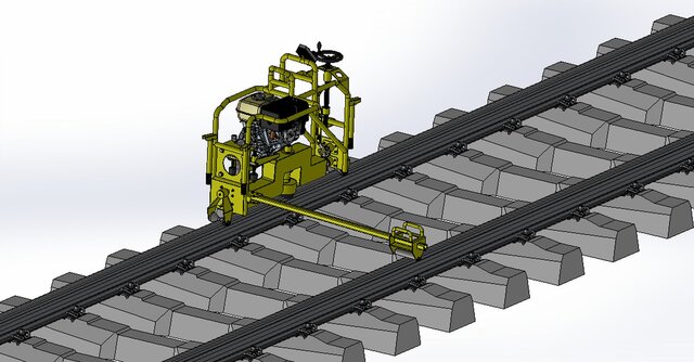 Railway Rail Grinding Machine