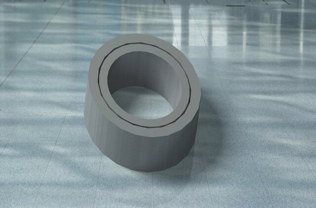 3D model of Mechanical Screw Jack