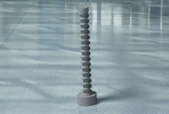 3D model of Mechanical Screw Jack