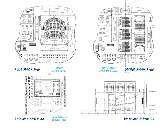 3D model of Cinema Design