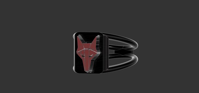 Red rising signet ring