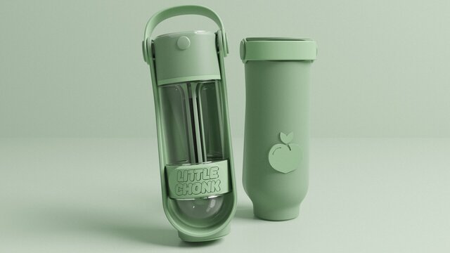 3D model of Industrial Design - Pet Water Bottle - Concept to Manufacture - 2024