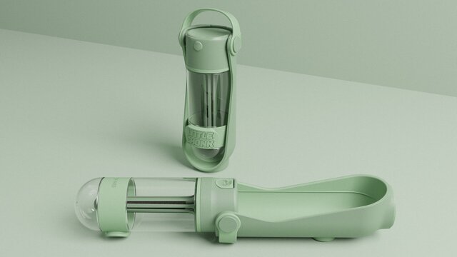 3D model of Industrial Design - Pet Water Bottle - Concept to Manufacture - 2024