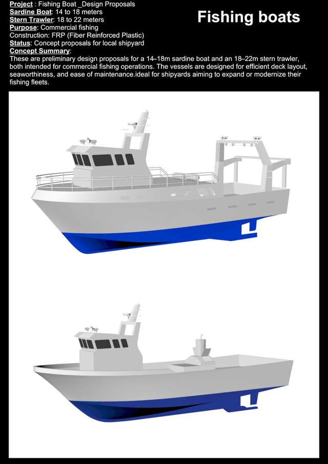 fishing vessels