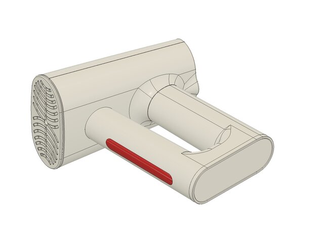 Medical Air Blower (Trigger + Rear Control Panel) — Concept Description