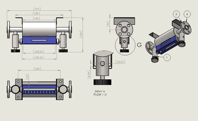 3D model of Fuel Station Equipment | Mechanical Design & Engineering