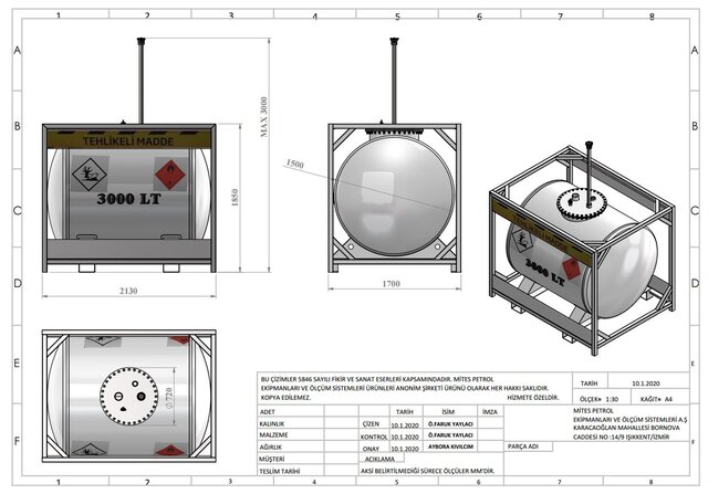3D model of Fuel Station Equipment | Mechanical Design & Engineering