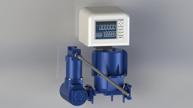 3D model of Fuel Station Equipment | Mechanical Design & Engineering