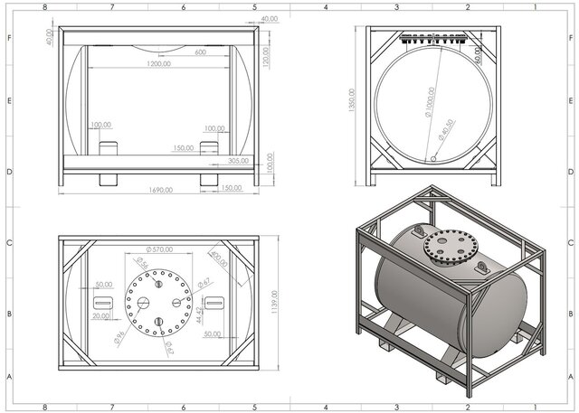 3D model of Fuel Station Equipment | Mechanical Design & Engineering