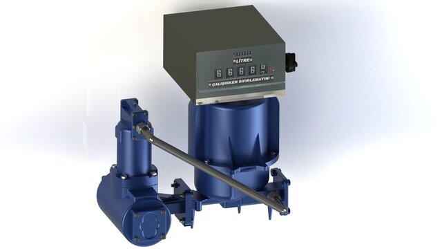 3D model of Fuel Station Equipment | Mechanical Design & Engineering