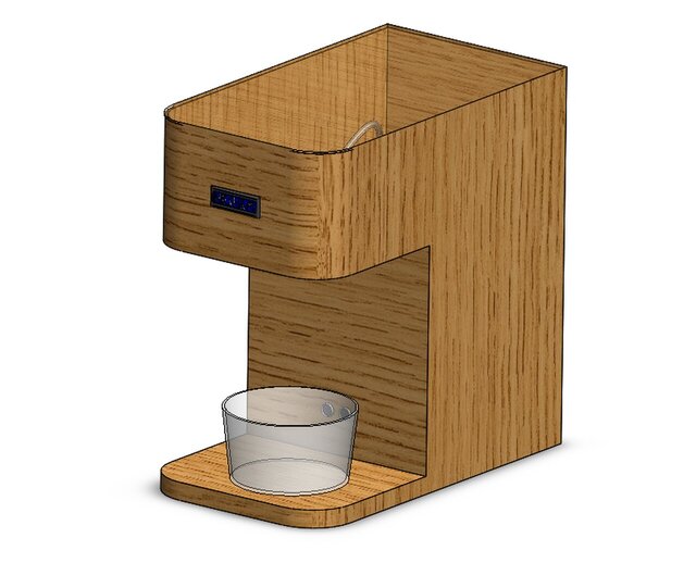 3D model of Smart Dispenser
