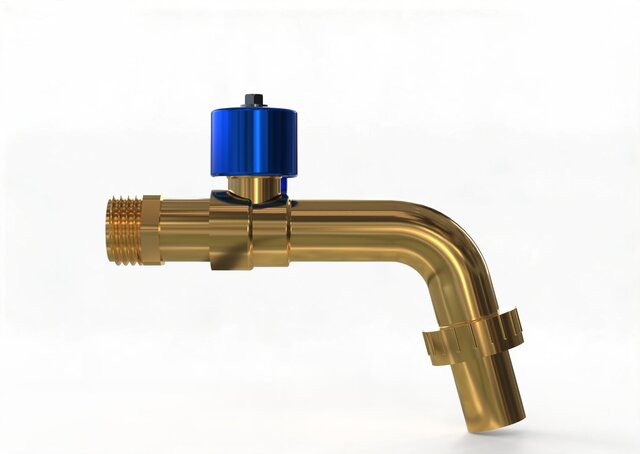 3D model of Ball valve