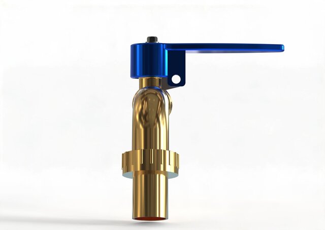 3D model of Ball valve