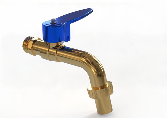 3D model of Ball valve
