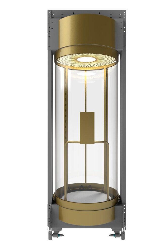 3D model of Elevator cabin design