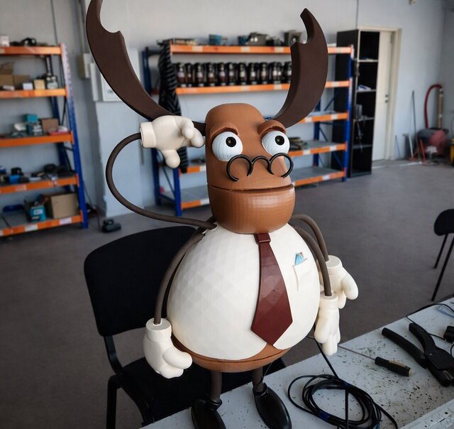 3D model of 3D printing