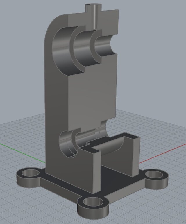 3D model of Industrial Mechanical Concept