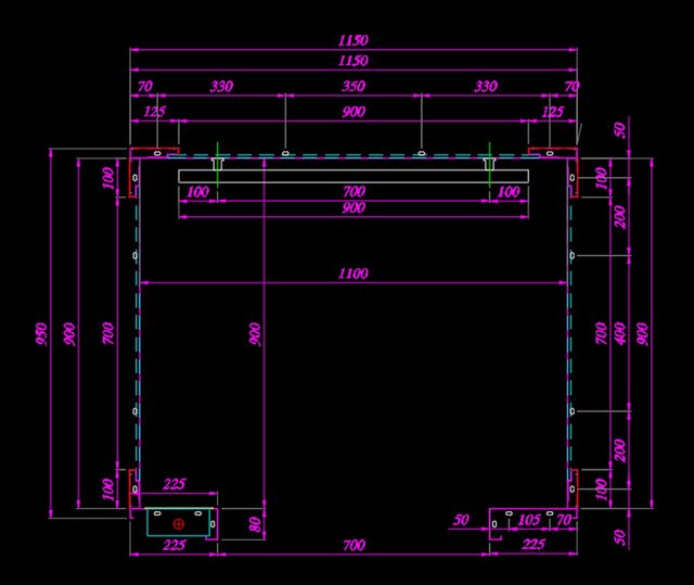 3D model of Elevators with OH only 3300mm